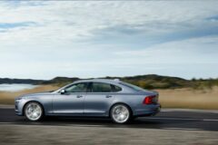 Location Rear Quarter Left Volvo S90 Mussel Blue